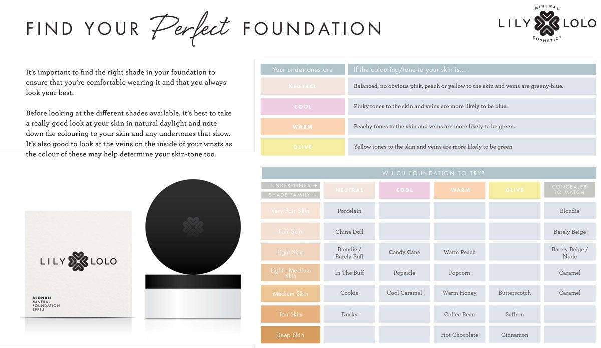 LILY LOLO MINERAL FOUNDATION SPF 15 - My Store