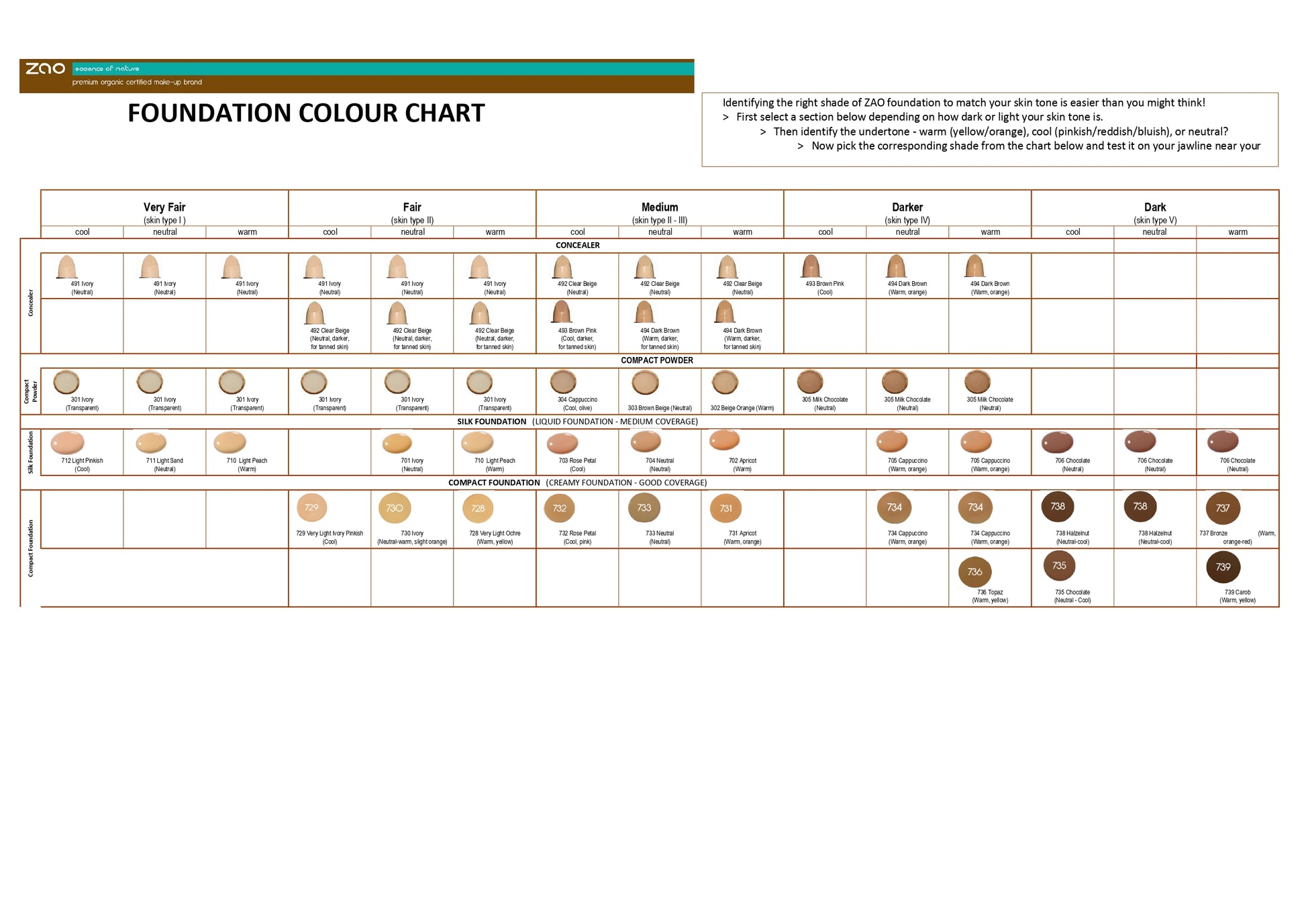 ZAO_Foundation_Colour_Chart